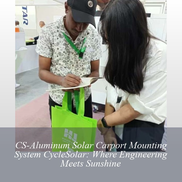 CS-Aluminum Solar Carport Mounting System CycleSolar: Where Engineering Meets Sunshine